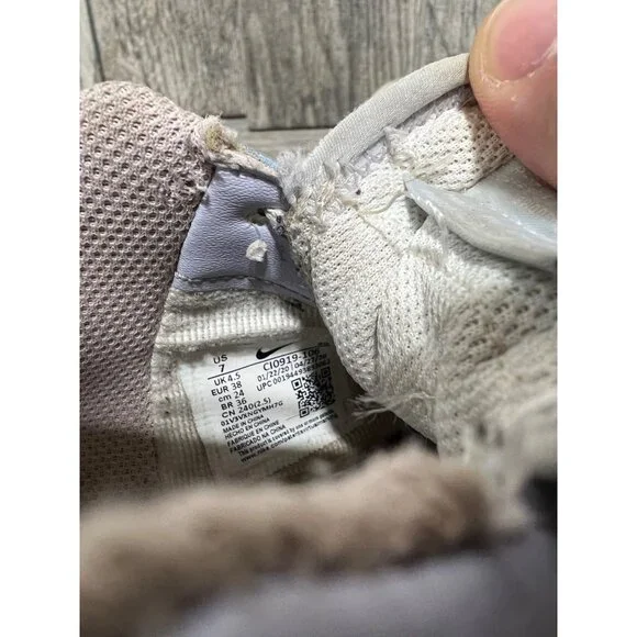 NIKE Air Force 1 AF1 Shadow 'Pastel' Lace Up Sneakers CI0919-106 Size 7 Womens - Picture 7 of 7